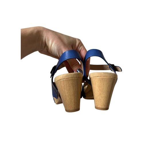 Dansko Tasha Sandals Size 36 Royal Blue Slingback Open Toe - Picture 9 of 9